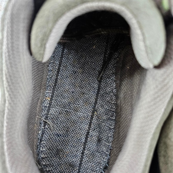 Keen Hiking Trail Shoes Womens 10 Olive Green Suede Lace Up Rubber Toe Rugged - Picture 8 of 16